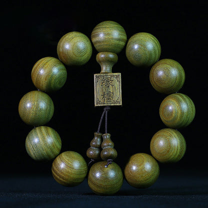 Tibetan Green Sandalwood Cure Bracelet