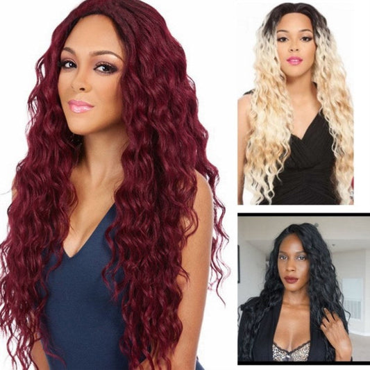 Women's Wigs Explosion Styles Long Curly African Small Curly Wigs