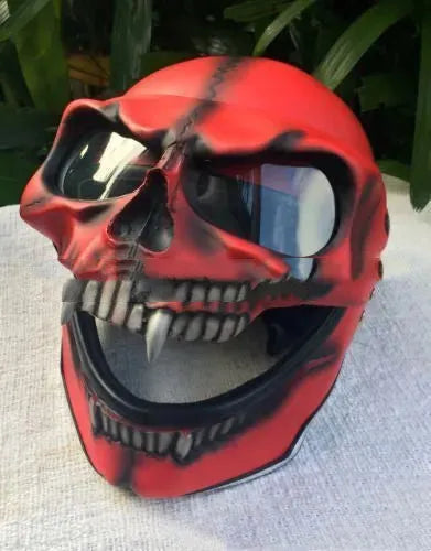 Halloween Skull Head Helmet Mask realistic halloween masks Gothic Mask