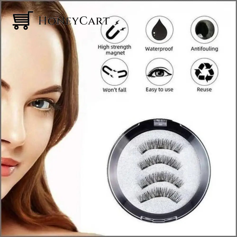 8D Quantum Magnetic Eyelashes With Soft Magnet Technology
