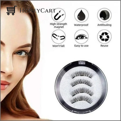 8D Quantum Magnetic Eyelashes With Soft Magnet Technology