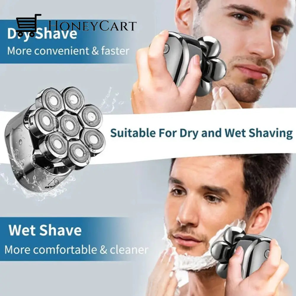 8D Upgraded Led Display 10 In 1 Multifunctional Shaver