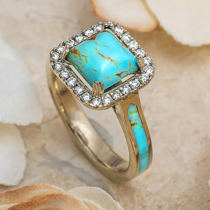 Turquoise Creative 2 - Piece Ring