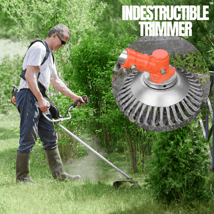 Unbreakable Lawn Mower Wire Blade Head