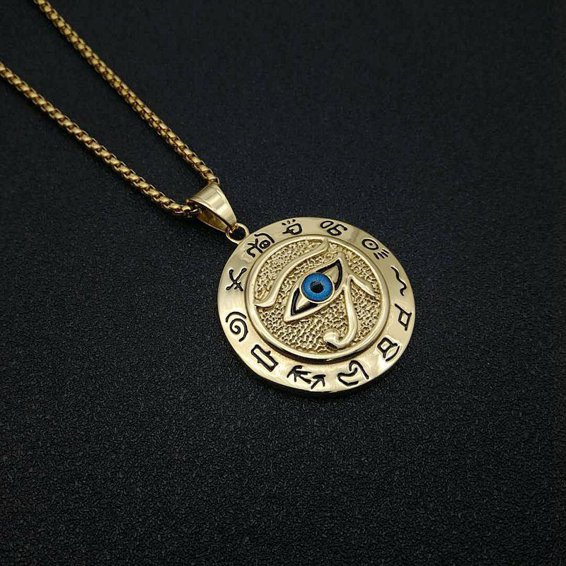 Eye of Horus Protection Necklace Pendant