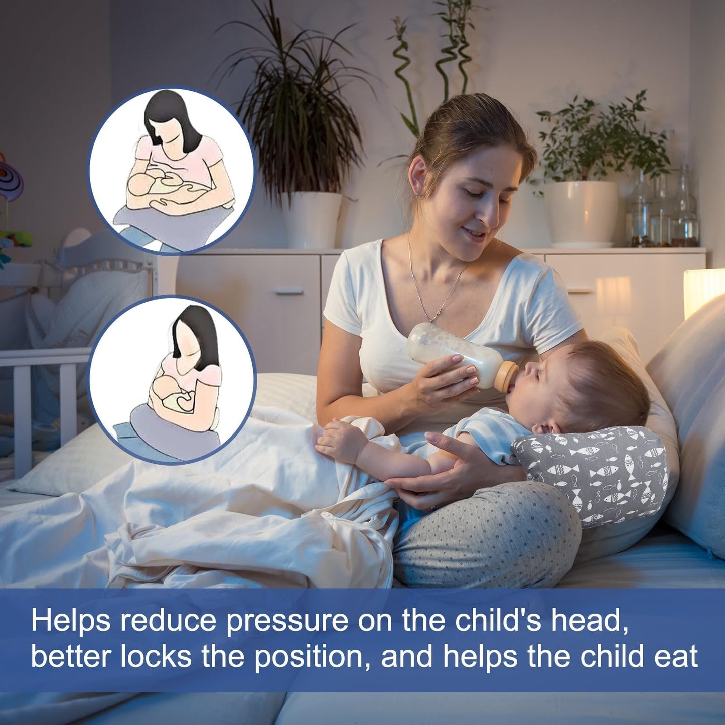 Baby Breast Feeding Pillow