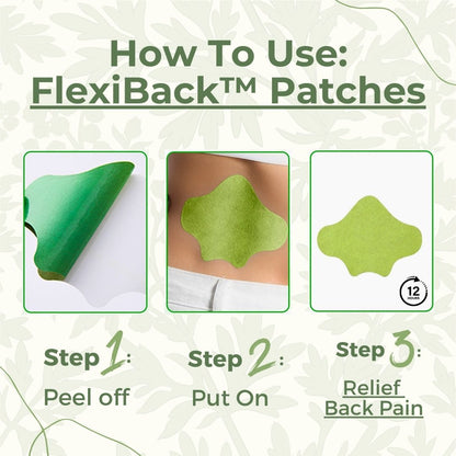 FlexiBack™️ - Natural Back Pain Patches