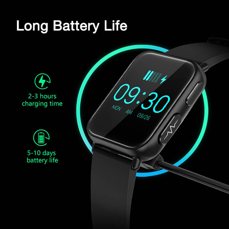 Zeronicks Smart Watch New ECG Blood Sugar Heart Rate Blood Pressure Sleep Monitoring Weather News Sports