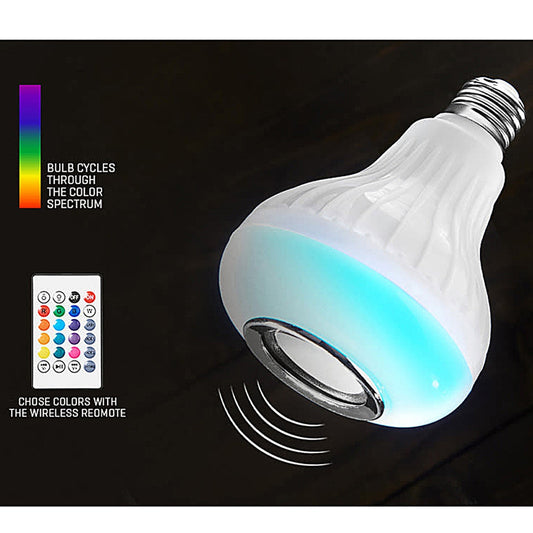 LED Lightbulb Speaker