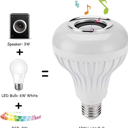 LED Lightbulb Speaker