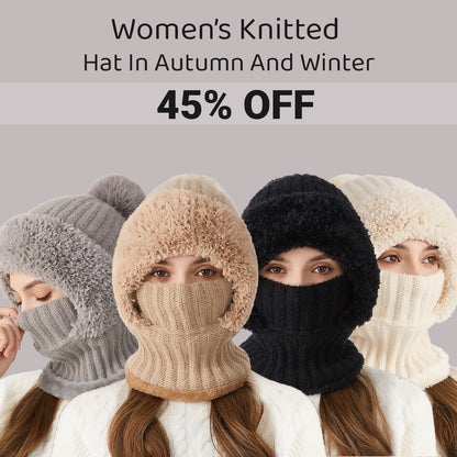 Women’s Knitted Hat In Autumn And Winter