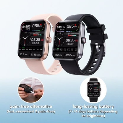 Blood Glucose Monitoring Smartwatch | Carelders QS11
