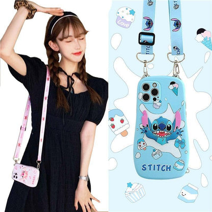 Stitch Crossbody Cover Phone Case