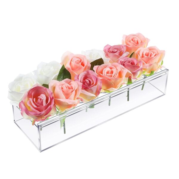 Clear Acrylic Flower Vase