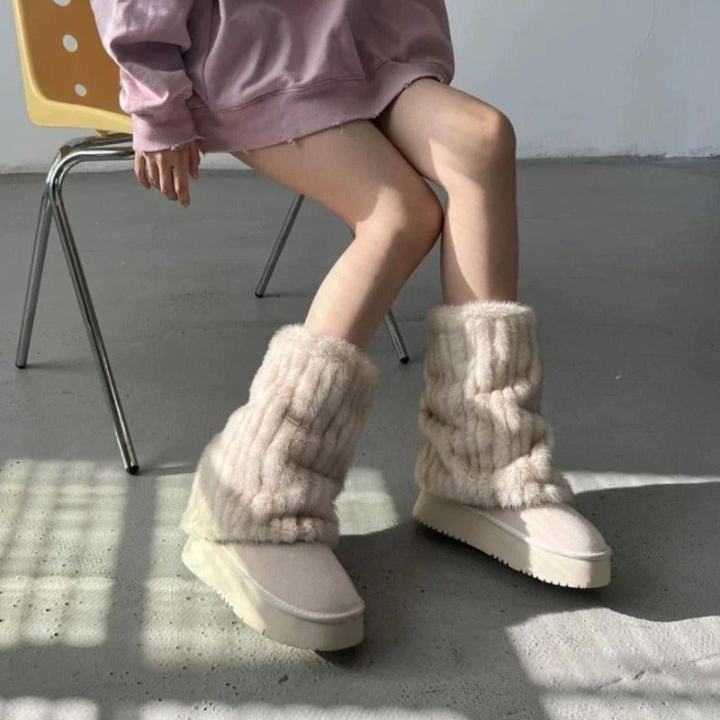 Comfy High Top Snow Boots