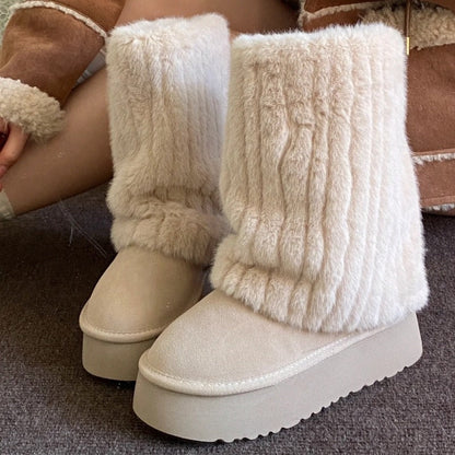 Comfy High Top Snow Boots