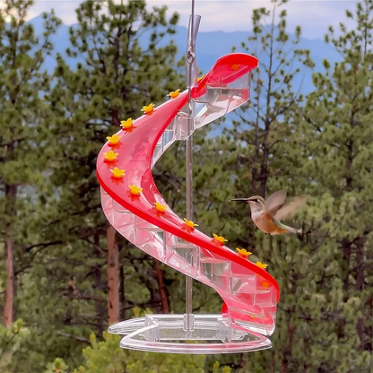 Sherem DNA Helix Hummingbird Feeder