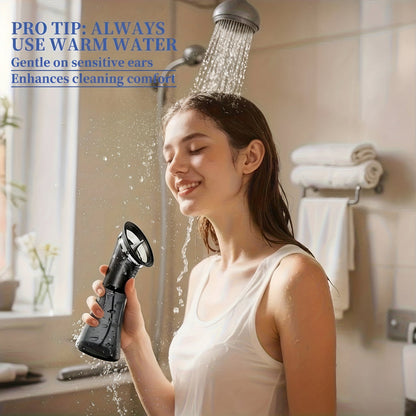 Professional Electric Ear Wax Cleaner with Three Speed Water Pressure and Rechargeable Battery