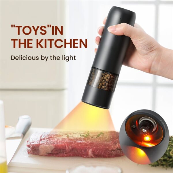 Rechargeable Electric Salt and Pepper Grinder