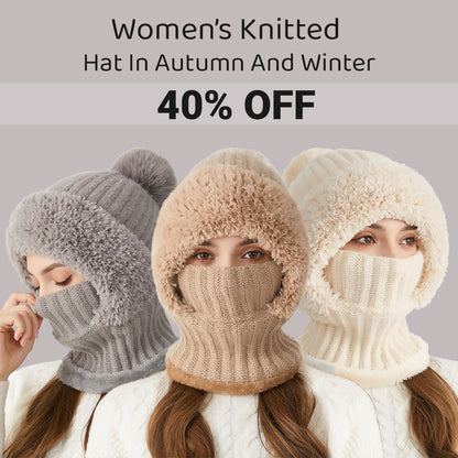 Women’s Knitted Hat In Autumn And Winter