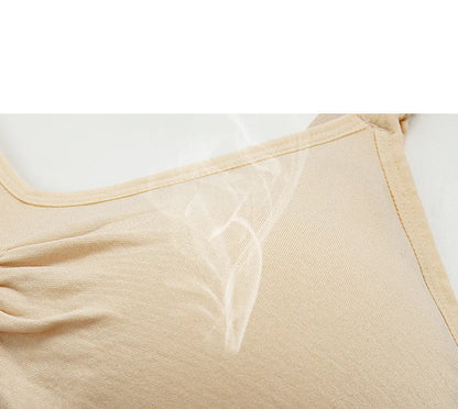 Breathable women's nursing bra – seamless wire-free maternity, nylon, all seasons