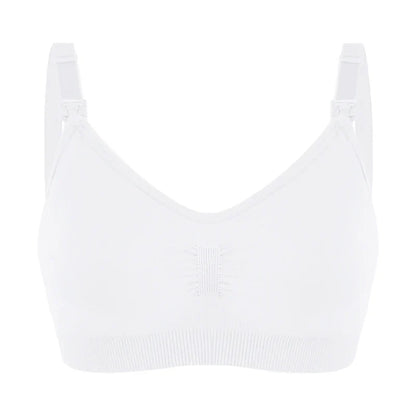 Breathable women's nursing bra – seamless wire-free maternity, nylon, all seasons