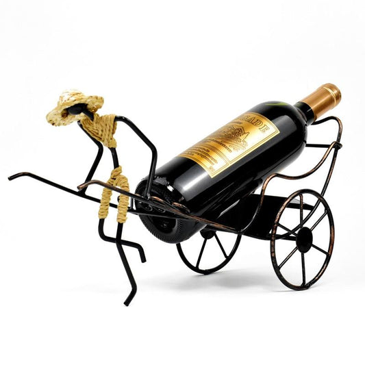 Creative Rickshaw Wine Bottle Holder