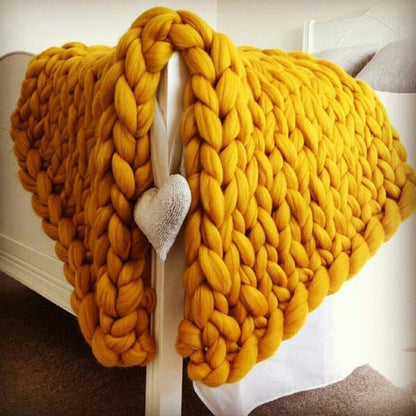 Super Chunky Knit Blanket