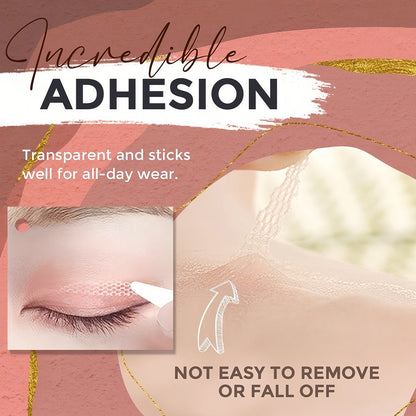 Glue-Free Invisible Double Eyelid Sticker（120 Strips / Pack）