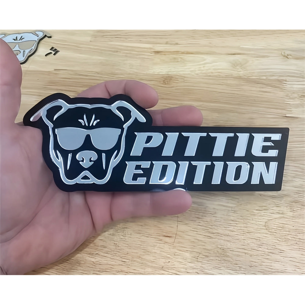 Dog Car Badge Laser Cutting Car Emblem