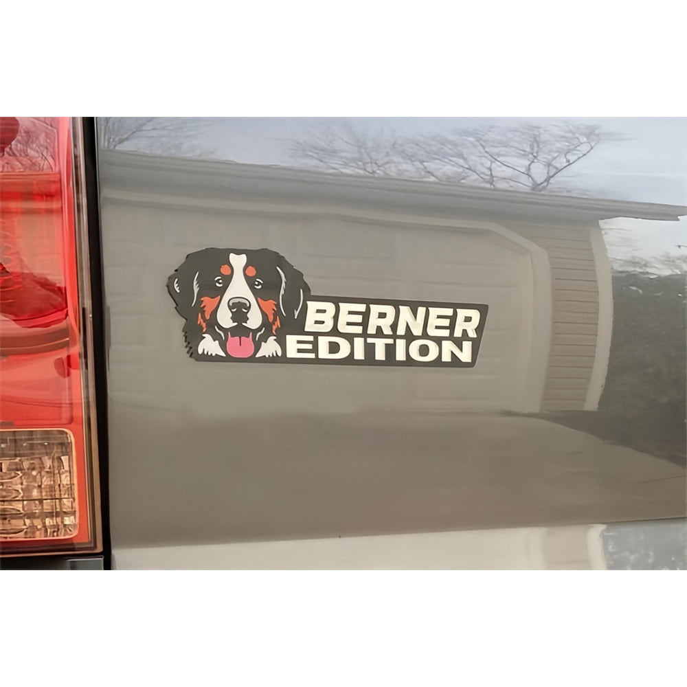 Dog Car Badge Laser Cutting Car Emblem