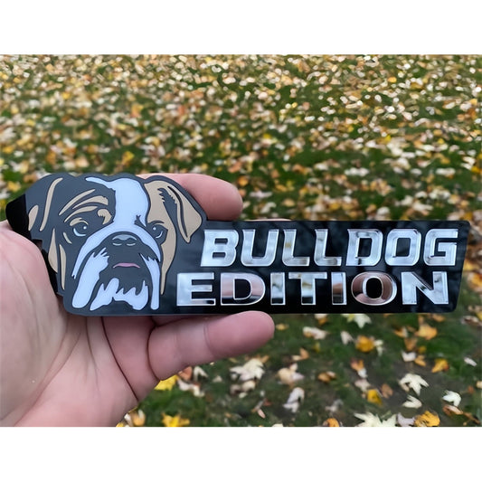 Dog Car Badge Laser Cutting Car Emblem