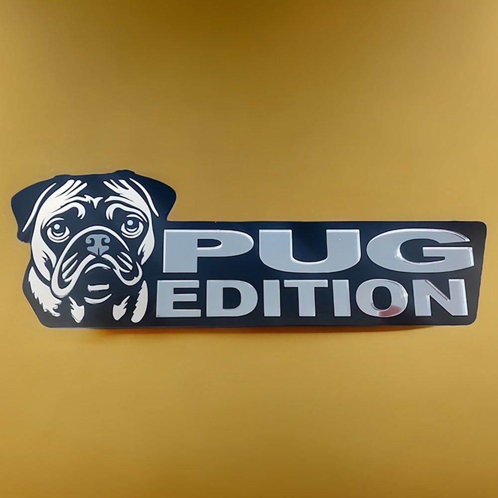 Dog Car Badge Laser Cutting Car Emblem