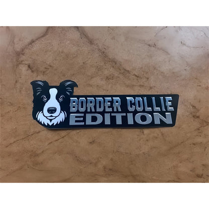 Dog Car Badge Laser Cutting Car Emblem