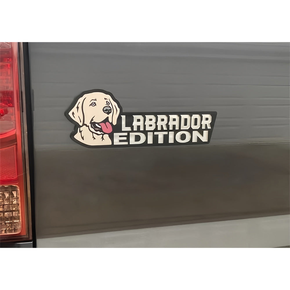 Dog Car Badge Laser Cutting Car Emblem