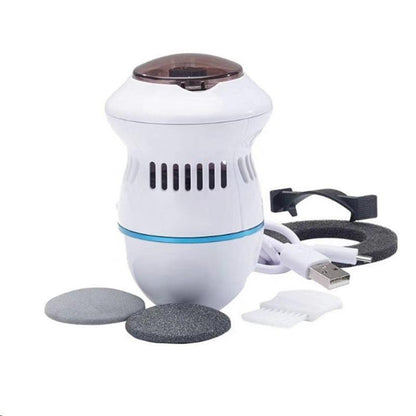 Rechargeable Electric Foot Grinder File - Vacuum Dead Skin Callus Remover