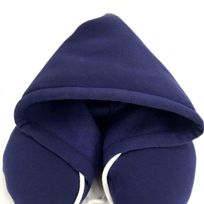 U Shape Neck Hooded Pillow