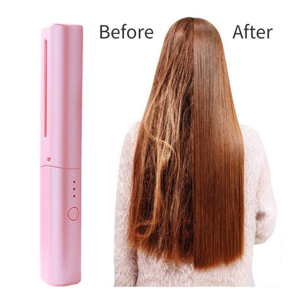 Mini GlamSet™️ Electric Comb / Mini Curler and Straightener 2 in 1