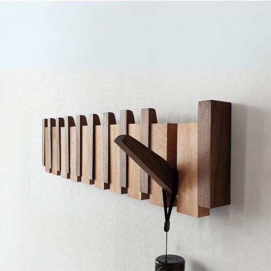 Handmade Wooden Coat Rack