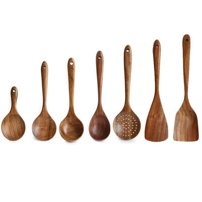 Teak Wooden Utensil Sets