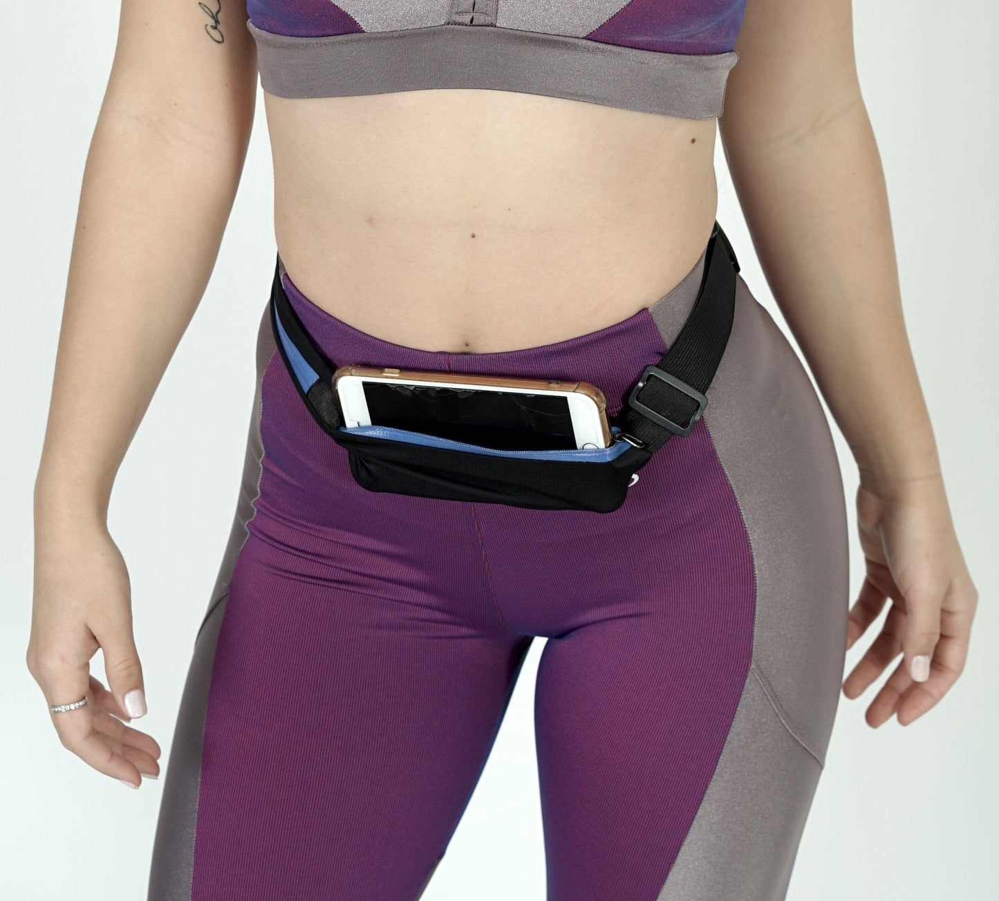 Stride Dual Pocket Running Belt and Travel Fanny Pack for All Outdoor