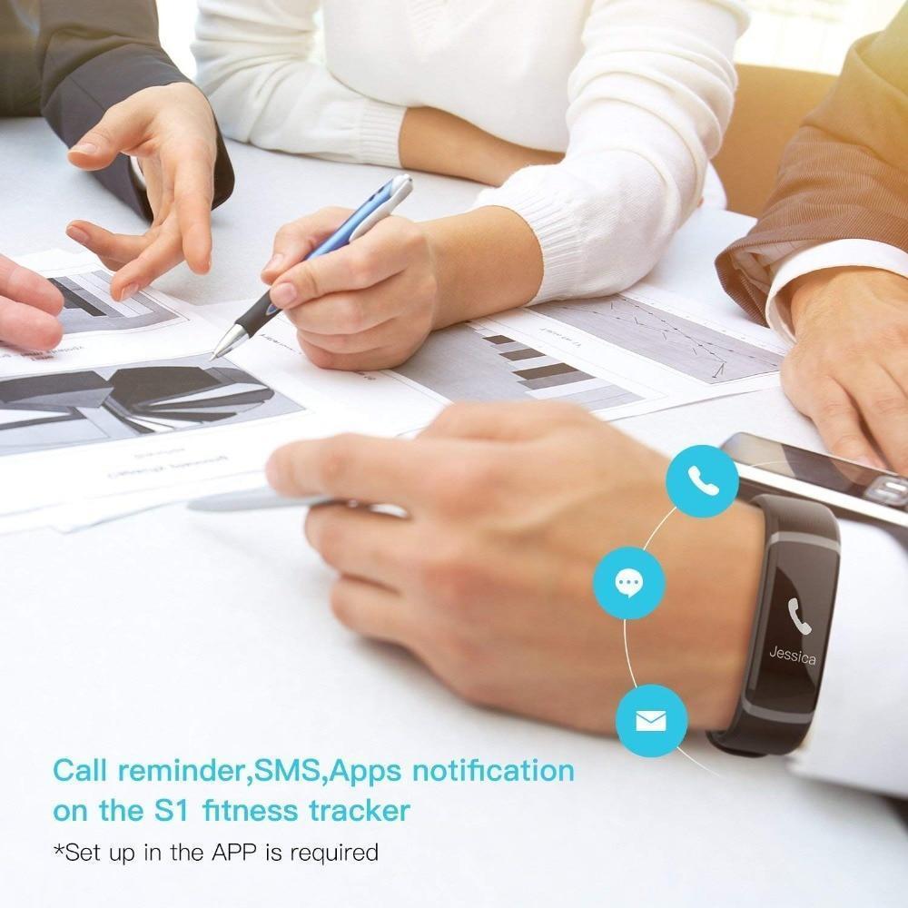 Fitness Tracker Watch Monitor Blood Pressure & Heart Rate