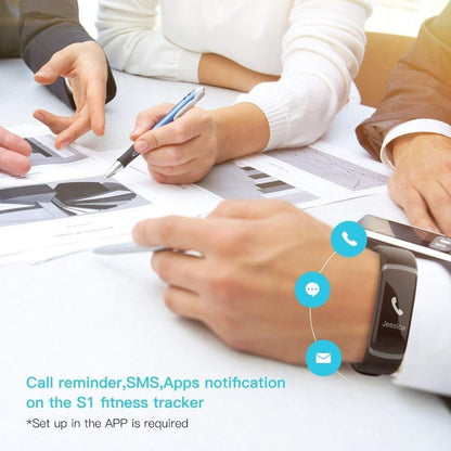 Fitness Tracker Watch Monitor Blood Pressure & Heart Rate