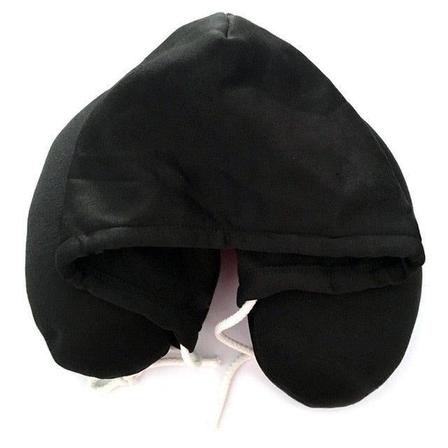U Shape Neck Hooded Pillow