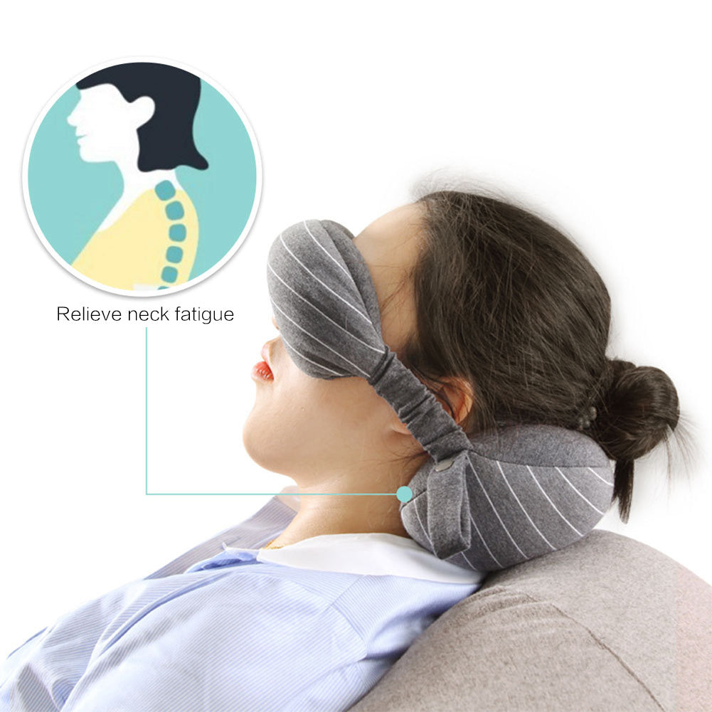 U Shape Neck Hooded Pillow