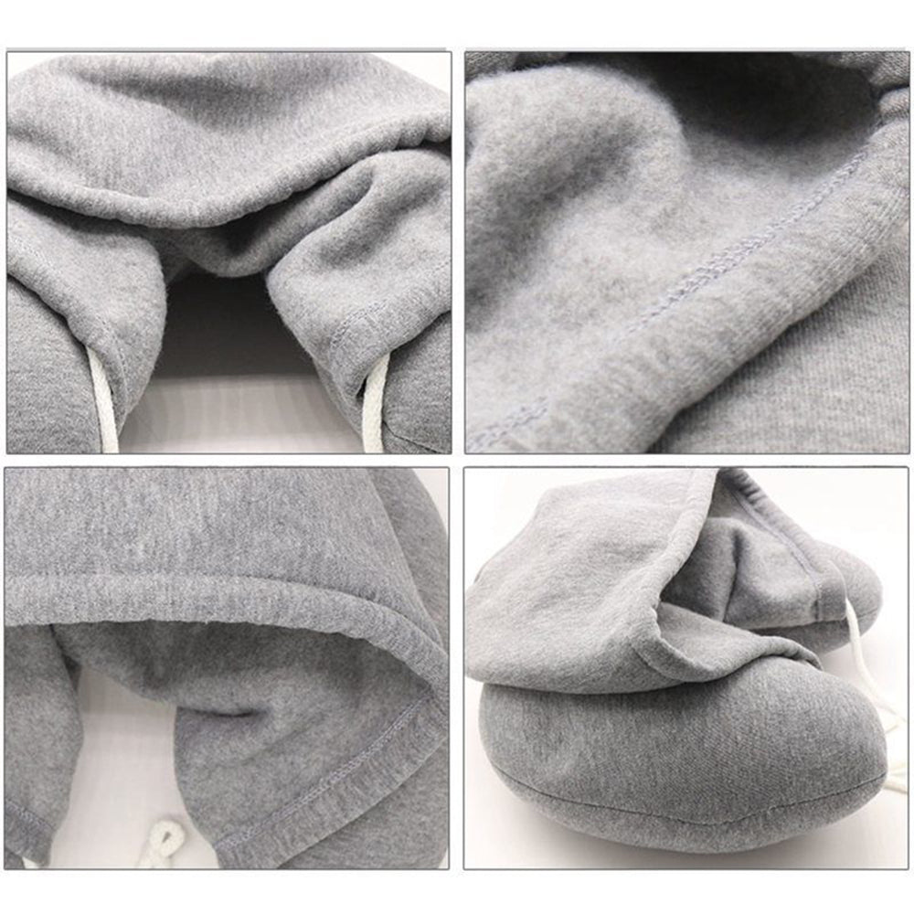 U Shape Neck Hooded Pillow