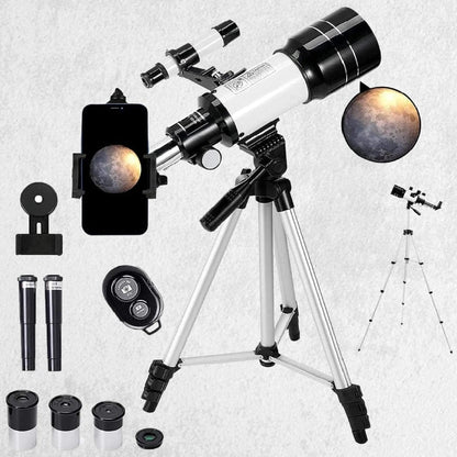 Professional HD 150X Space Astronomical Stellina Telescope with Tripod & Bag