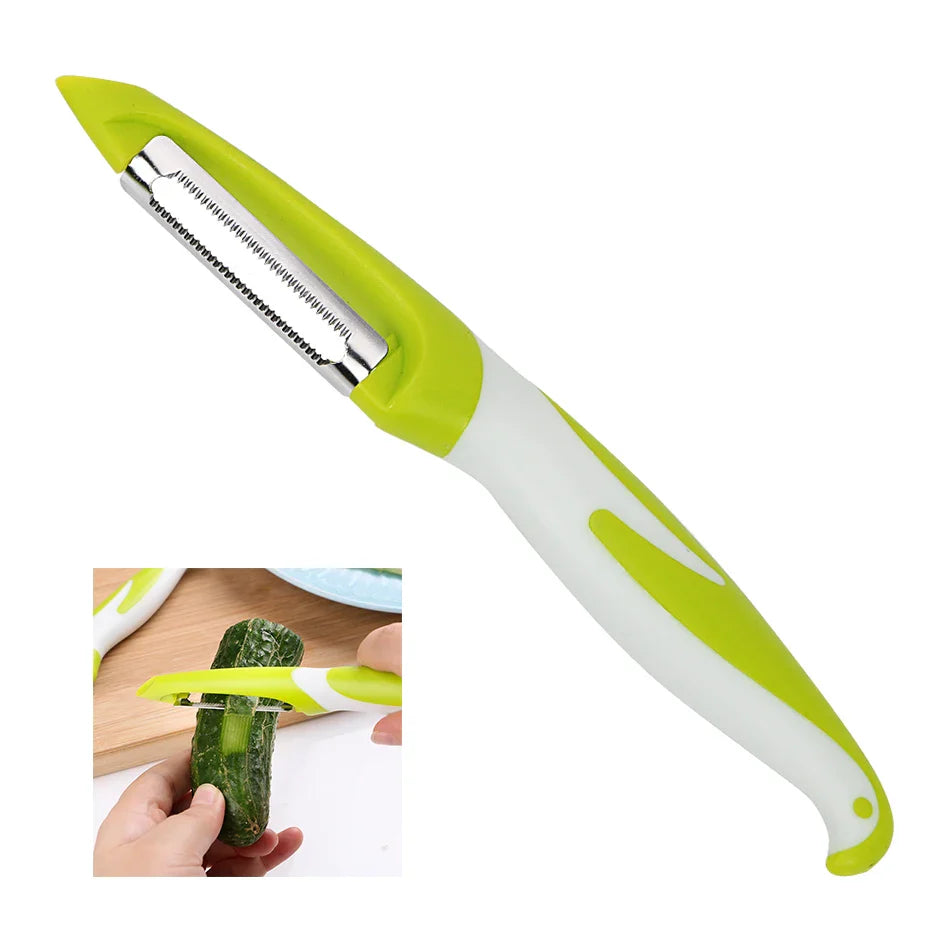 Vegetable Peeler Knife Stainless Steel Peeler Zester Razor Sharp Cutter Carrot Potato Fruit Shred Grater Gadgets Kitchen Tool