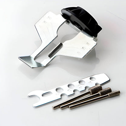 Chainsaw Sharpener with Integrated Sharpener