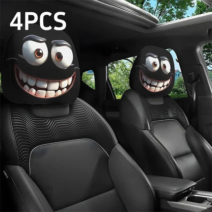 Halloween Car Seat Headrest Cover